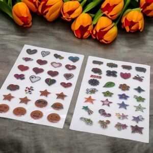 NWT Wool + Pepper Co. FUN Puffy Stickers (56 stickers)